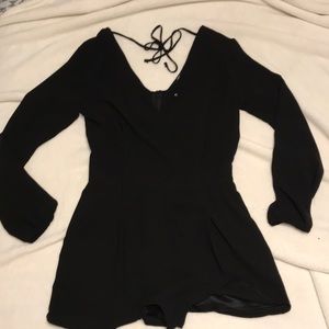 Dressy Black Romper!